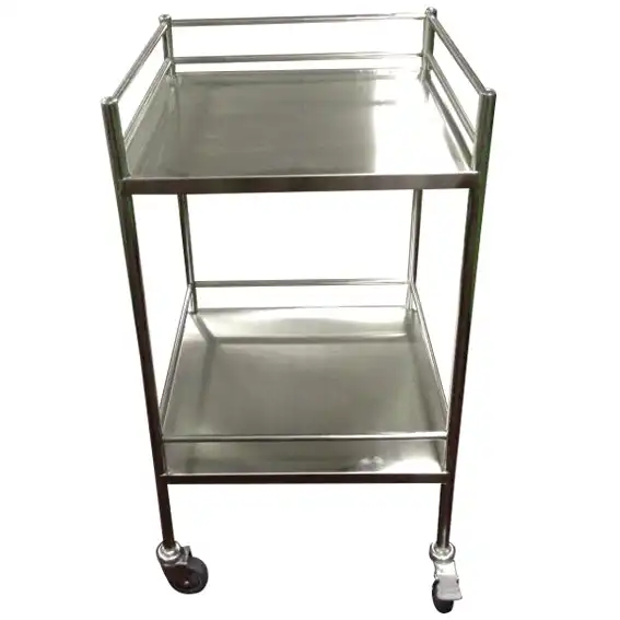 Livingstone Stainless Steel Trolley 490L x 490W x 900Hmm No Drawer