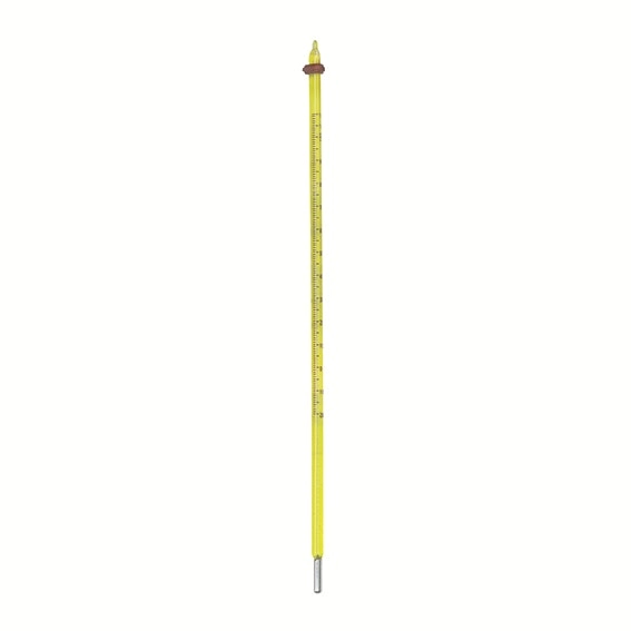 Livingstone Laboratory Thermometer Mercury -10 to 100°C 1.0° Division Partial Immersion 299(L)mm 10 Box