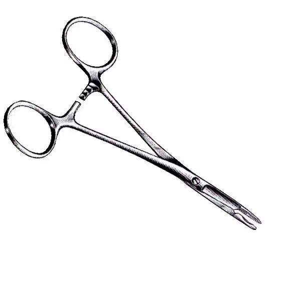 Livingstone Olsen Hegar Needle Holder with Scissors Combo, 16cm, Stainless Steel, Each x2