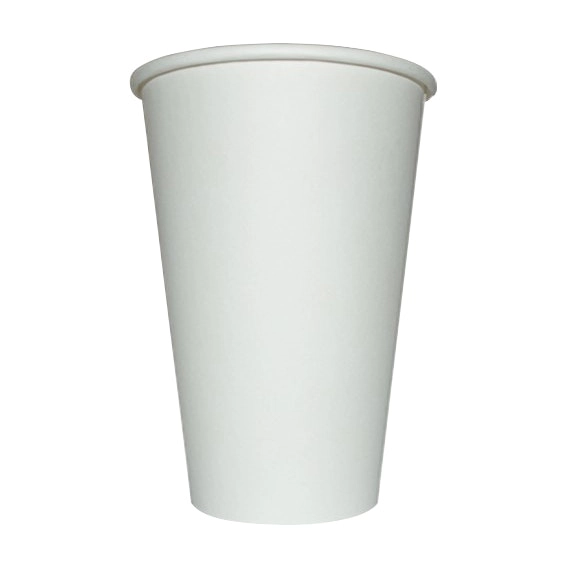 Livingstone Paper Drinking Cups, 473ml or 16oz, White, 50 Pieces/Bag