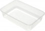 Livingstone Take-Away Rectangular Container Base 1L Clear Plastic 50 Pack x10