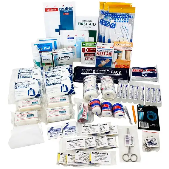 Hearing Australia First Aid Complete Set First Aid Room Refill Only