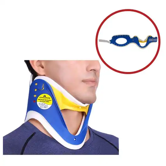 Livingstone Stiff Neck Paediatric Extrication Cervical Collar Adjustable 48 x 14cm