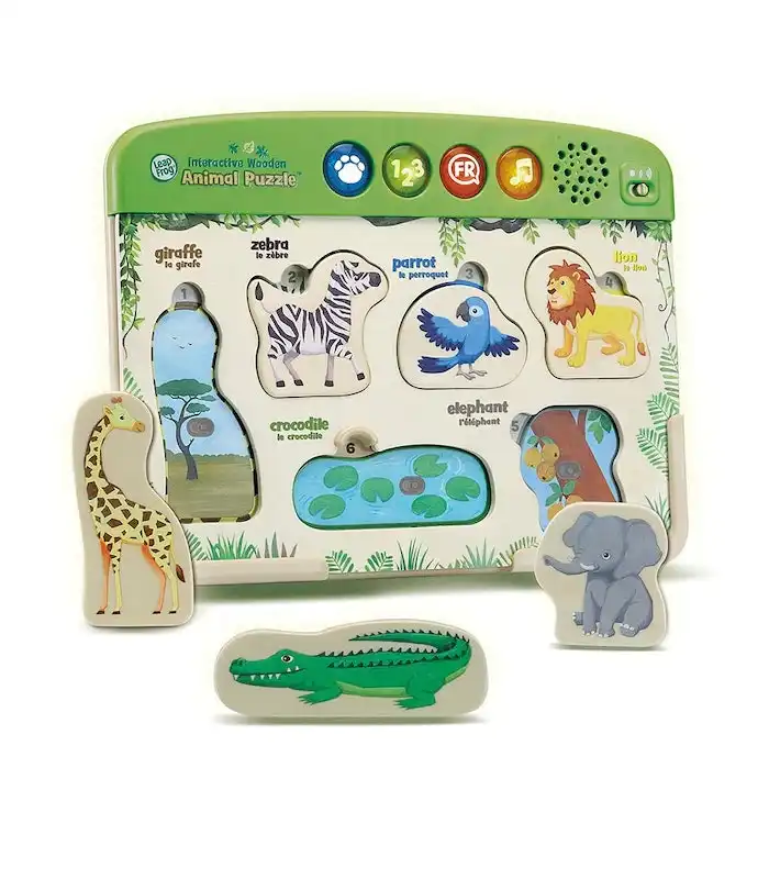 LeapFrog Interactive Wooden Animal Puzzle