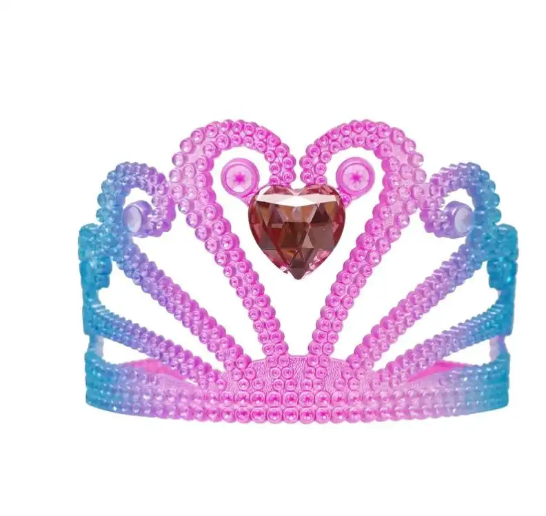 Shimmering Mermaid Jewel Heart Crown