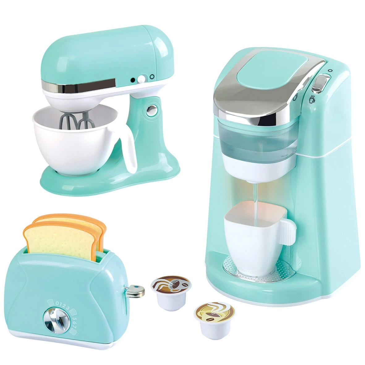 Classy Kitchen Appliance Trio - Blue