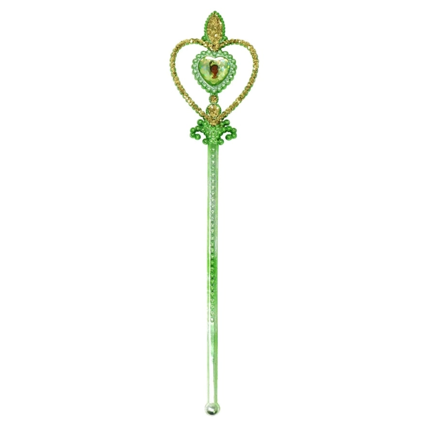 Disney Princess Tiana Heart Gemstone & Glitter Wand