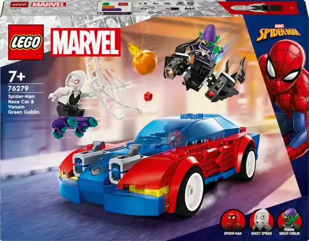 LEGO Mrvel Spider-Man Race Car & Venom Green Goblin 76279