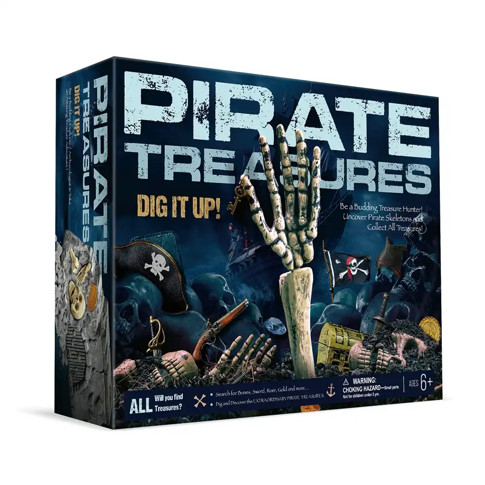 Pirate Treasures Excavation Kit