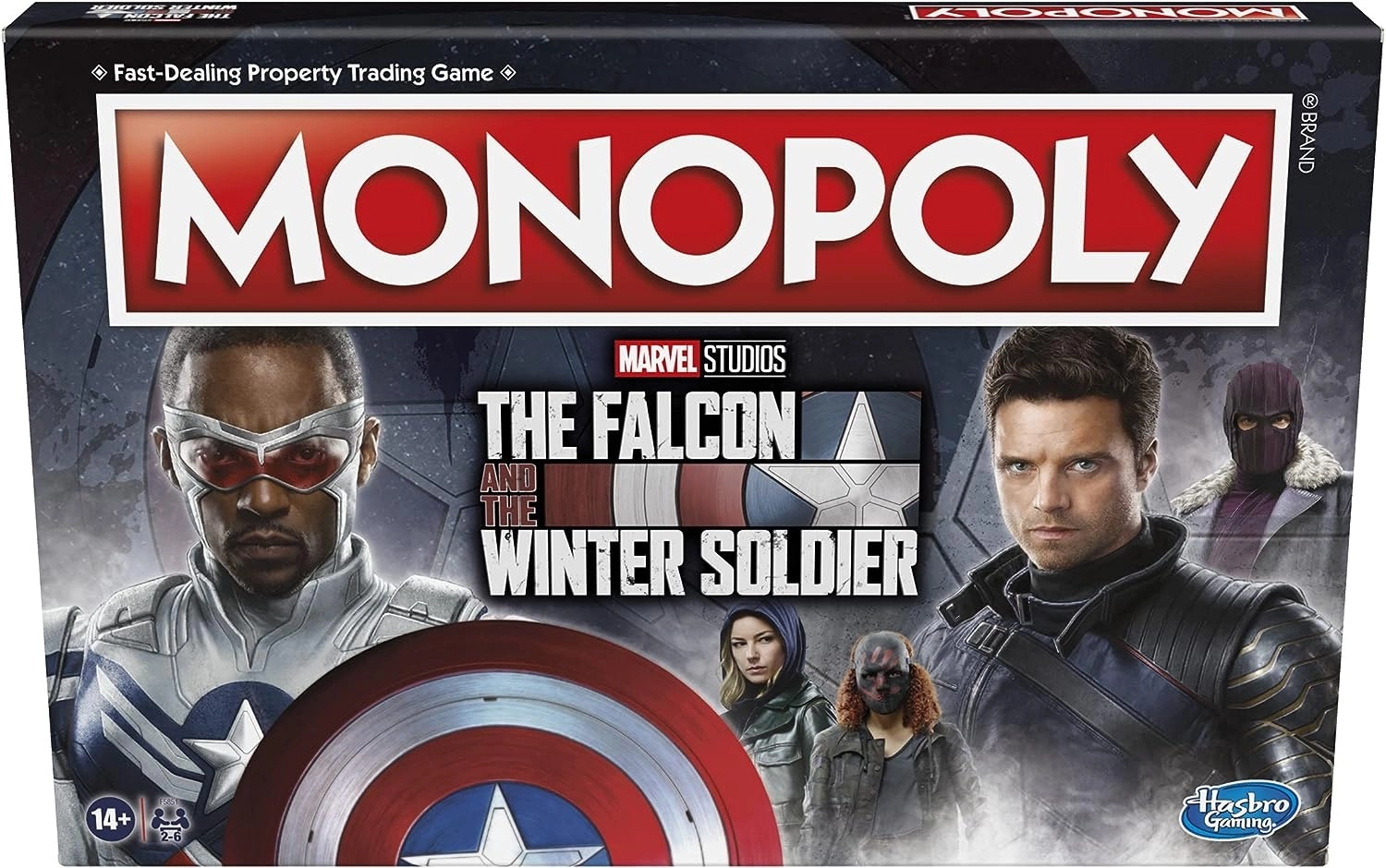 Monopoly: Marvel Studios' The Falcon and the Winter Soldier Edition Board Game