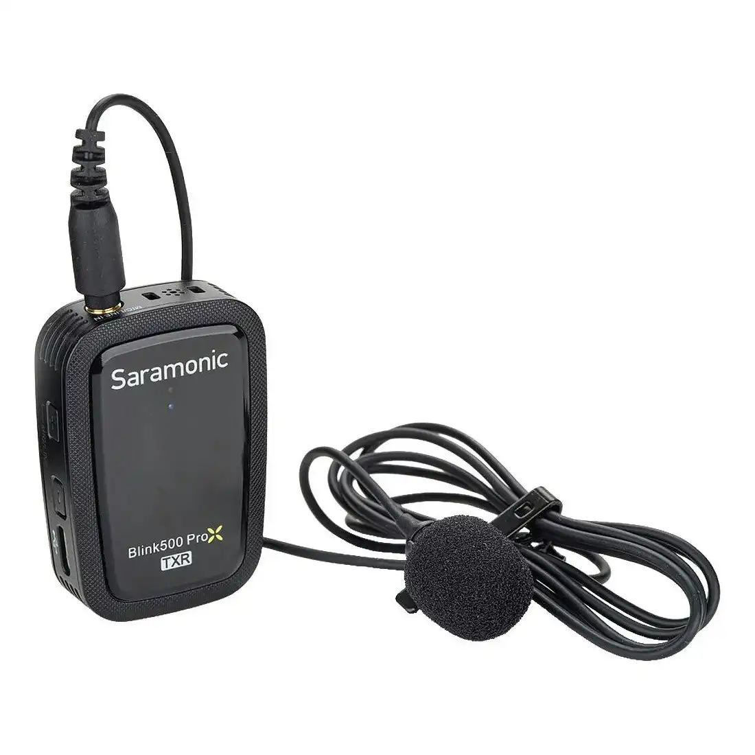 Saramonic Blink 500 ProX TXR Transmitter/Recorder with Built-In Mic and Lavalier Mic (2.4 GHz)
