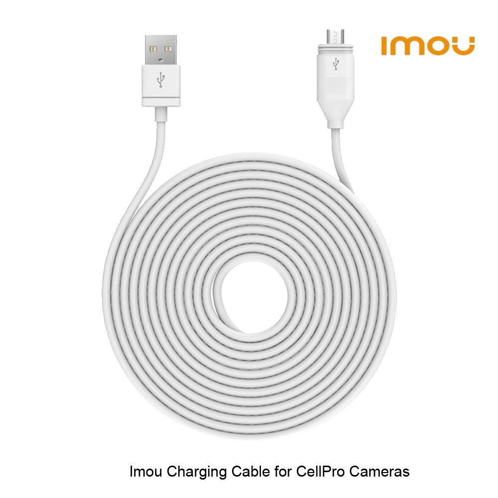 Imou Waterproof Charging Cable for Cell Pro Security System Wi-Fi Camera FWC10 - White