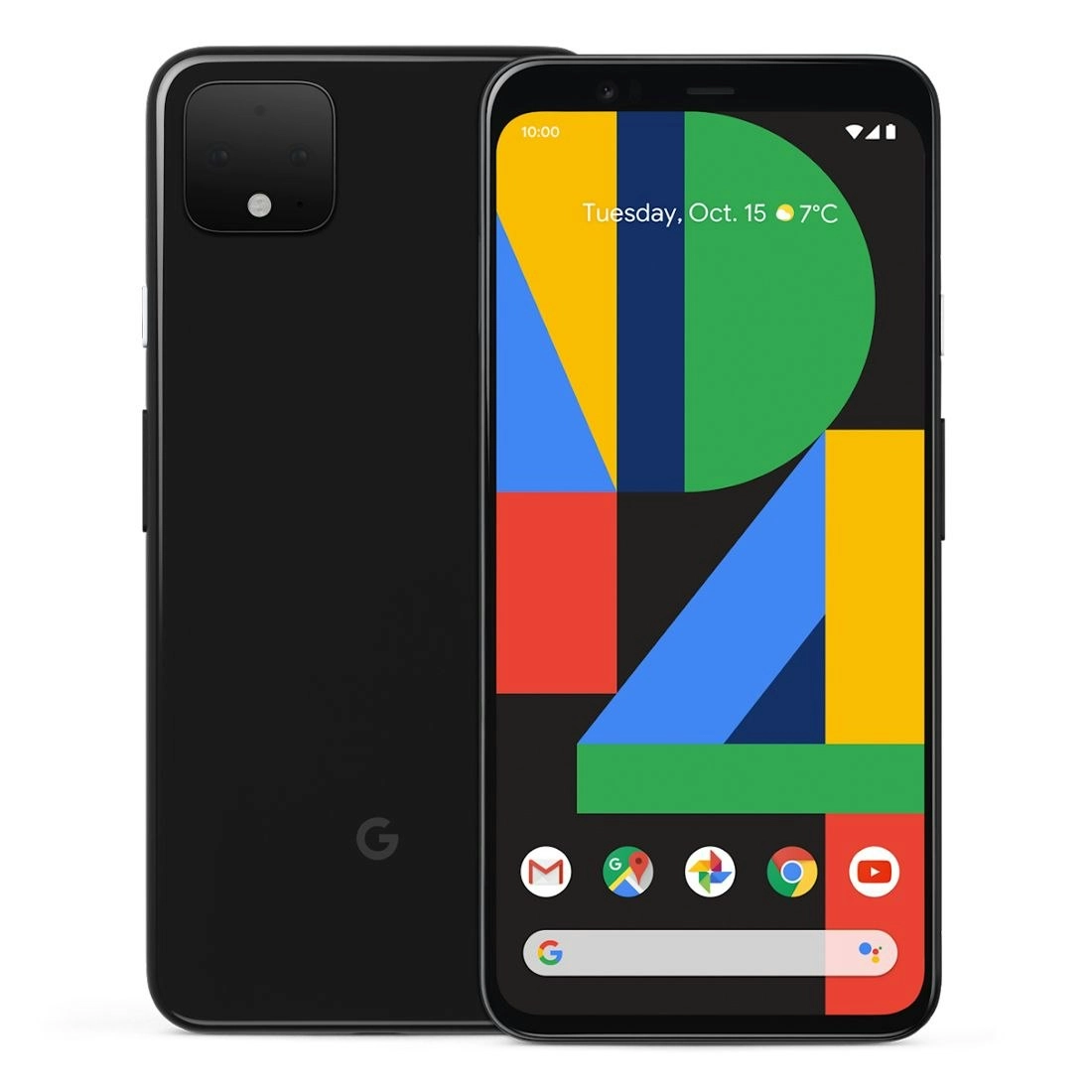 Google Pixel 4 XL (6.3", 64GB/6GB) Just Black - [Refurbished] - Working