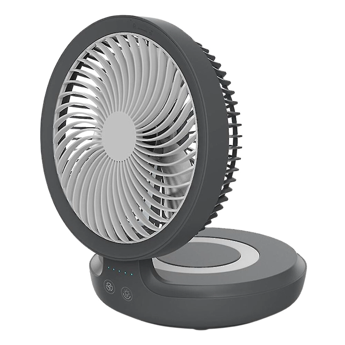 Edon Wireless Suspended Air Circulation USB Fan E808 - Grey