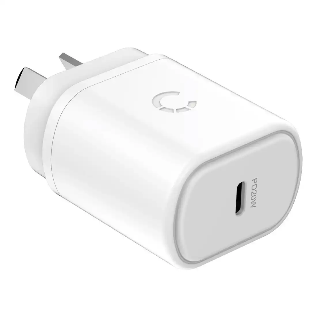 Cygnett Powerplus 20W USB-C PD AC Charger CY3612PDWCH - White