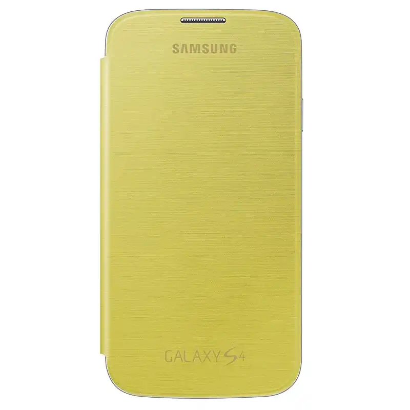 Samsung Galaxy S4 Flip Cover Yellow