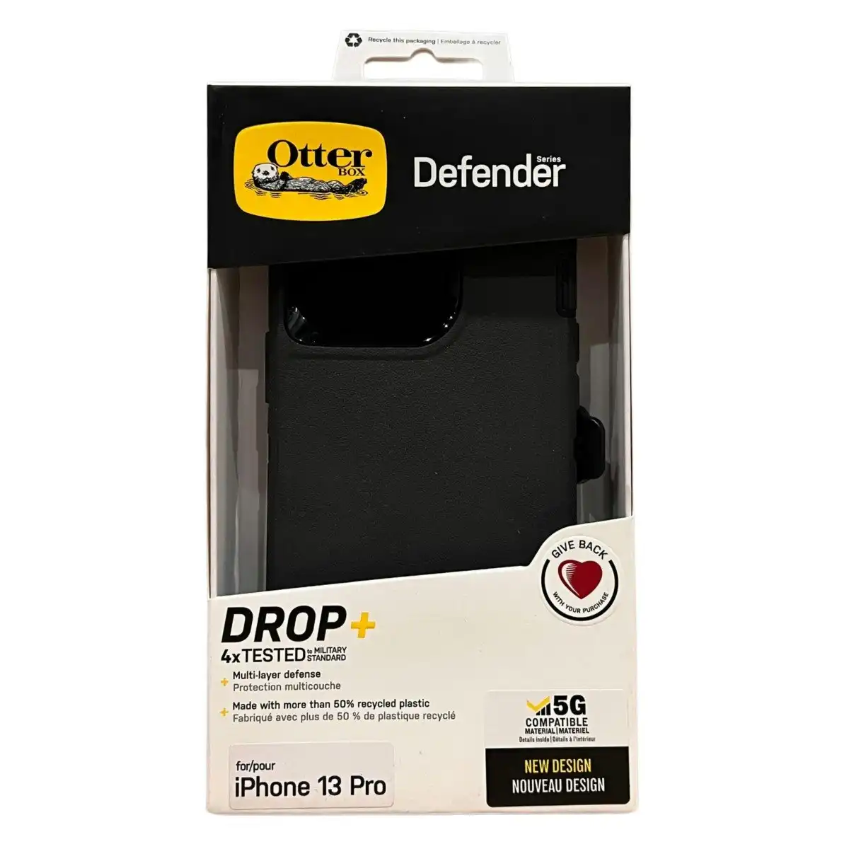 Otterbox Defender Case for iPhone 13 Pro - Black