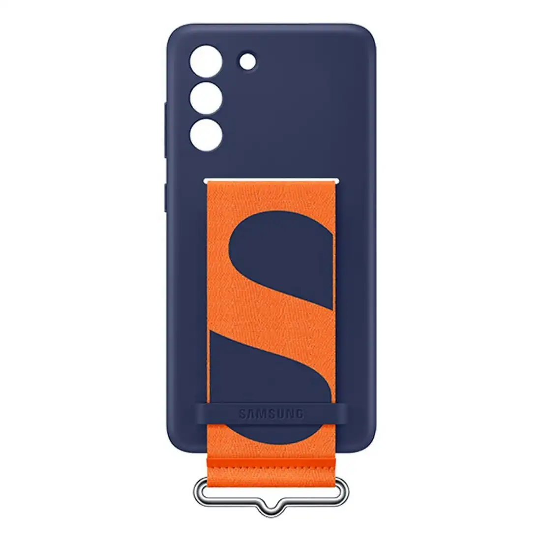 Samsung Galaxy S21 FE Silicone Cover with Strap EF-GG990TNEGWW - Navy