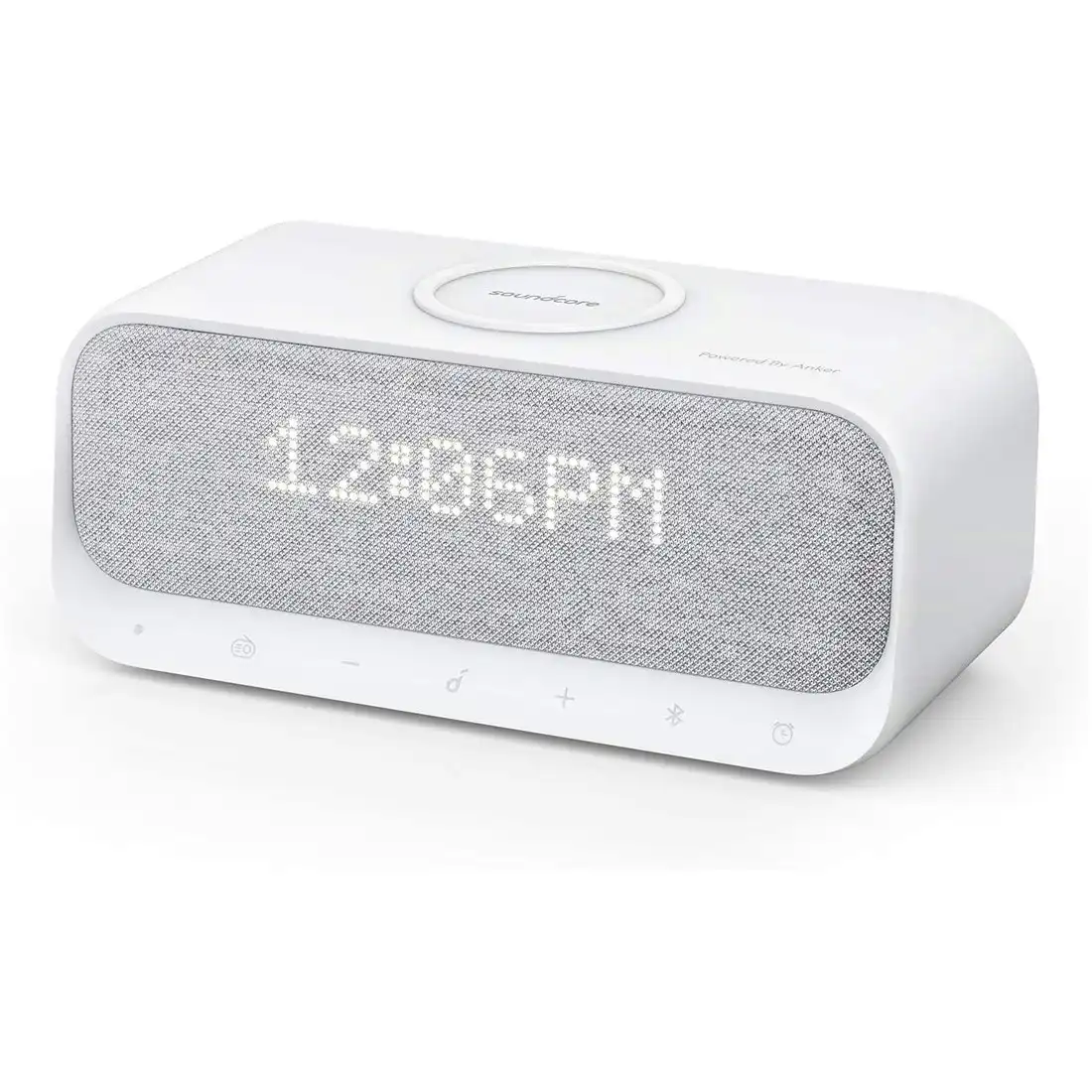 Soundcore Wakey Bluetooth Speaker with Alarm Clock - White