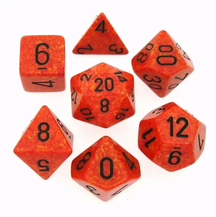 CHX 25303 Speckled Fire 7-Die Set