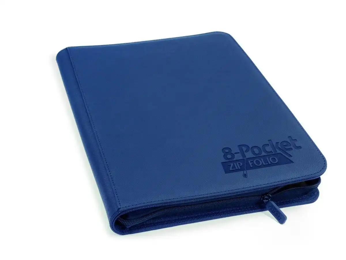 Ultimate Guard 16-Pocket ZipFolio XenoSkin Dark Blue Folder