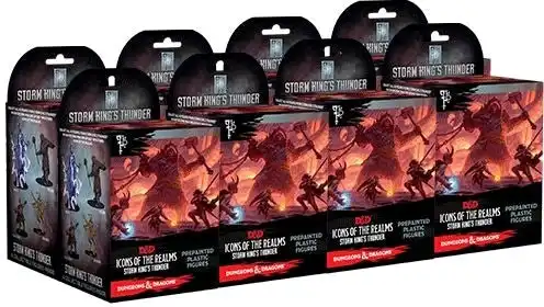 D&D Icons of the Realms Storm Kings Thunder Set 5 Booster BRICK