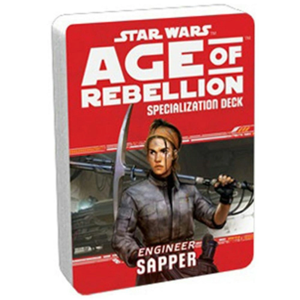 Star Wars RPG Age of Rebellion Sapper Specialization Deck