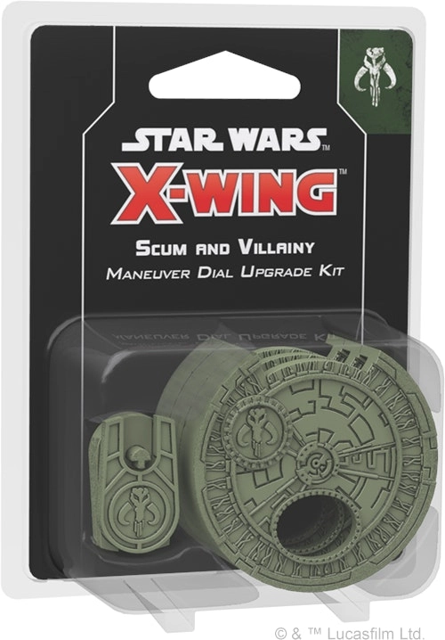 Star Wars X-Wing 2nd Edition Scum and Villainy Maneuver Dial Upgrade Kit