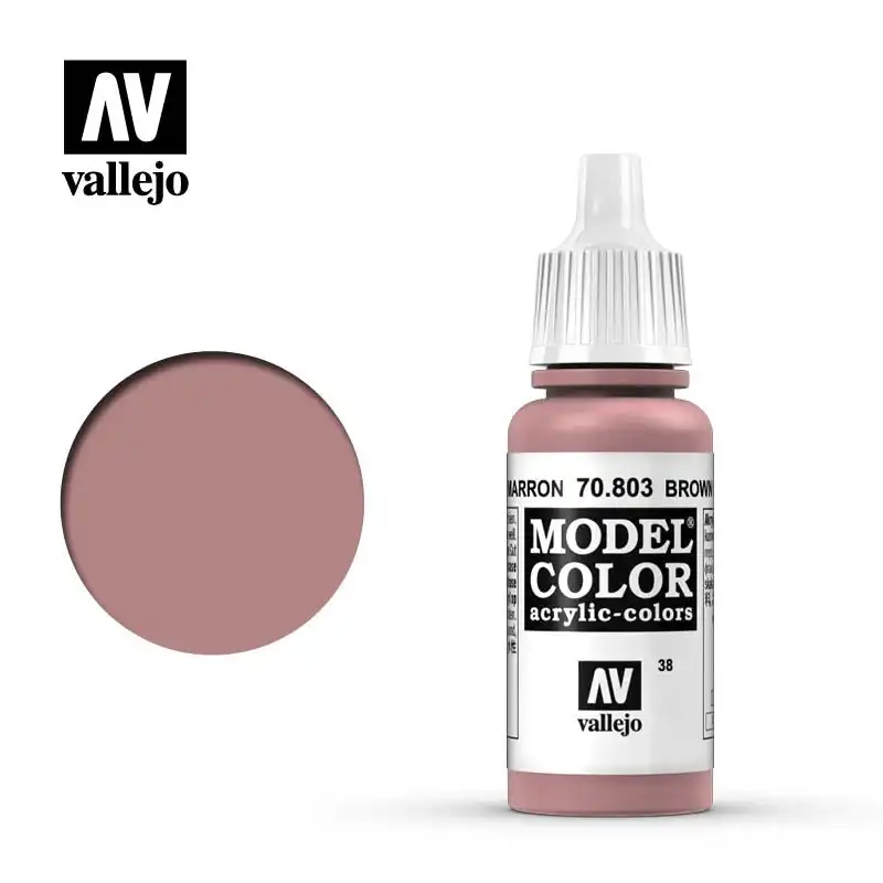 Vallejo Model Colour - Brown Rose 17 ml