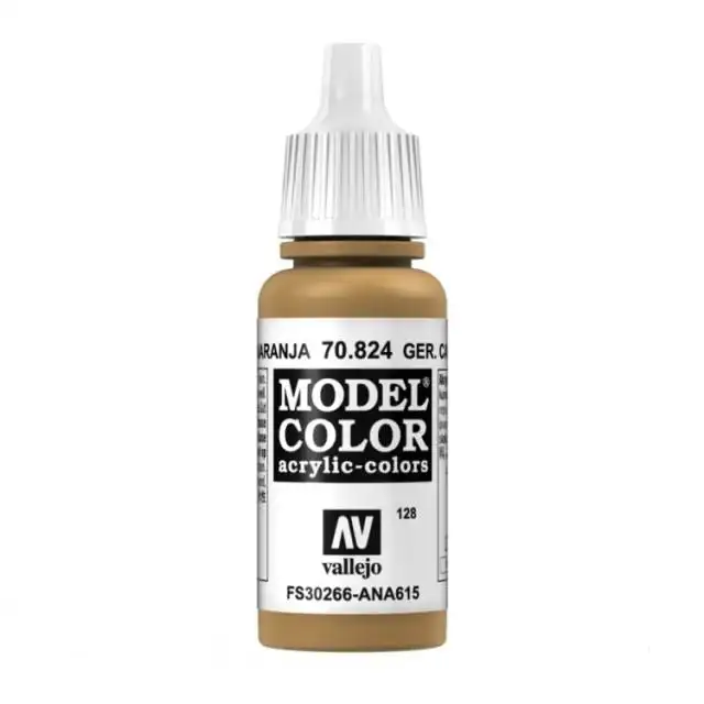 Vallejo Model Colour - German Cam Orange Ochre 17 ml