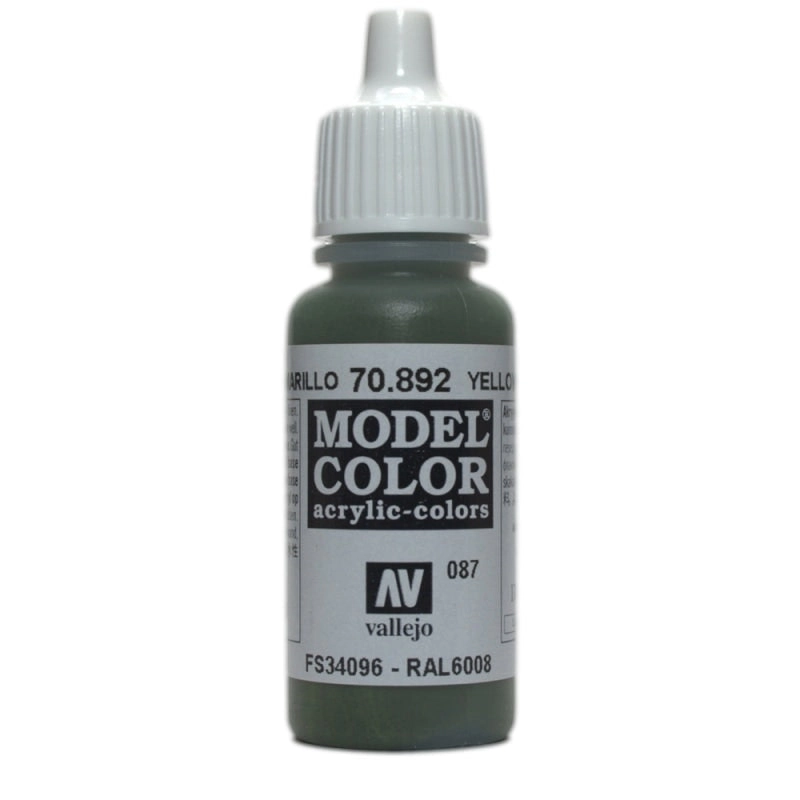 Vallejo Model Colour - Yellow Olive 17 ml