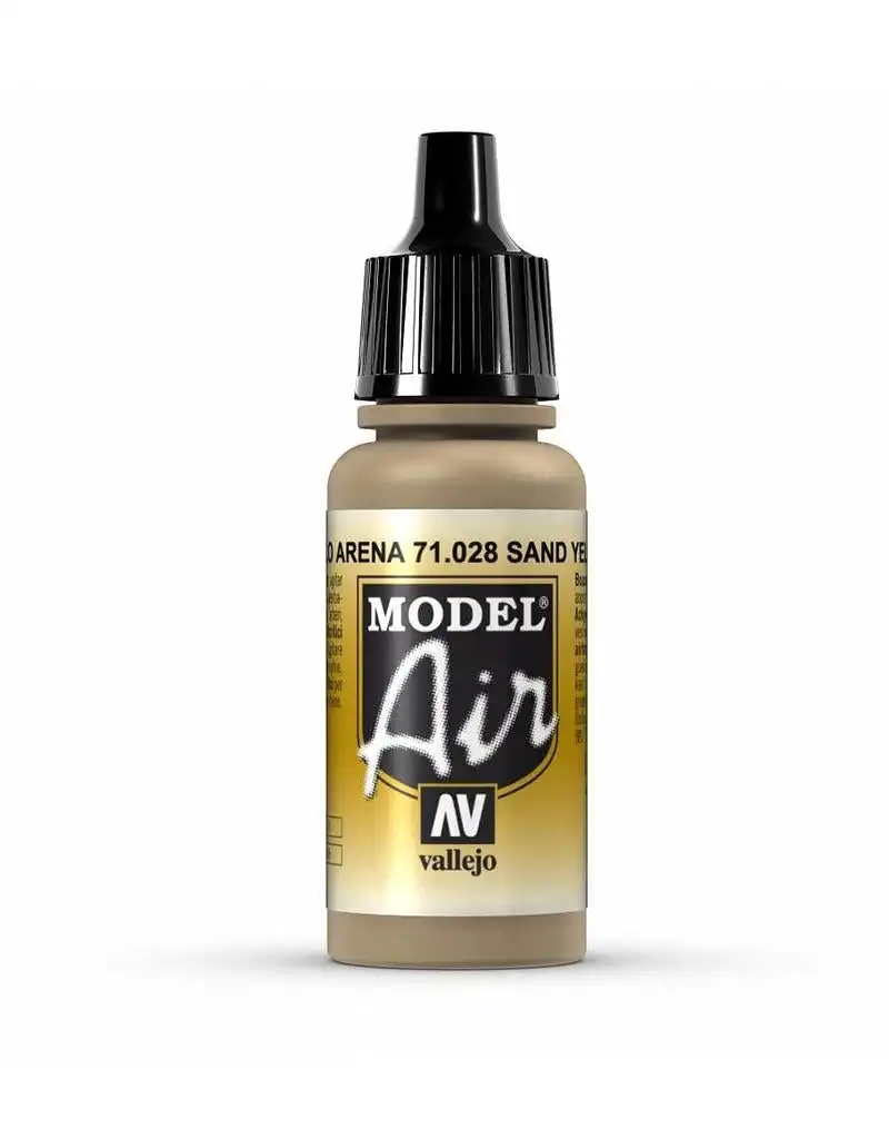 Vallejo Model Air - Sand Yellow 17 ml