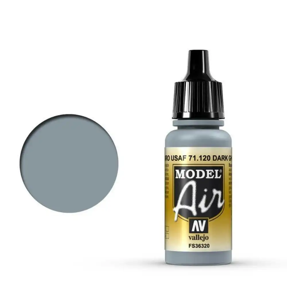 Vallejo Model Air - Dark Ghost Gray 17 ml