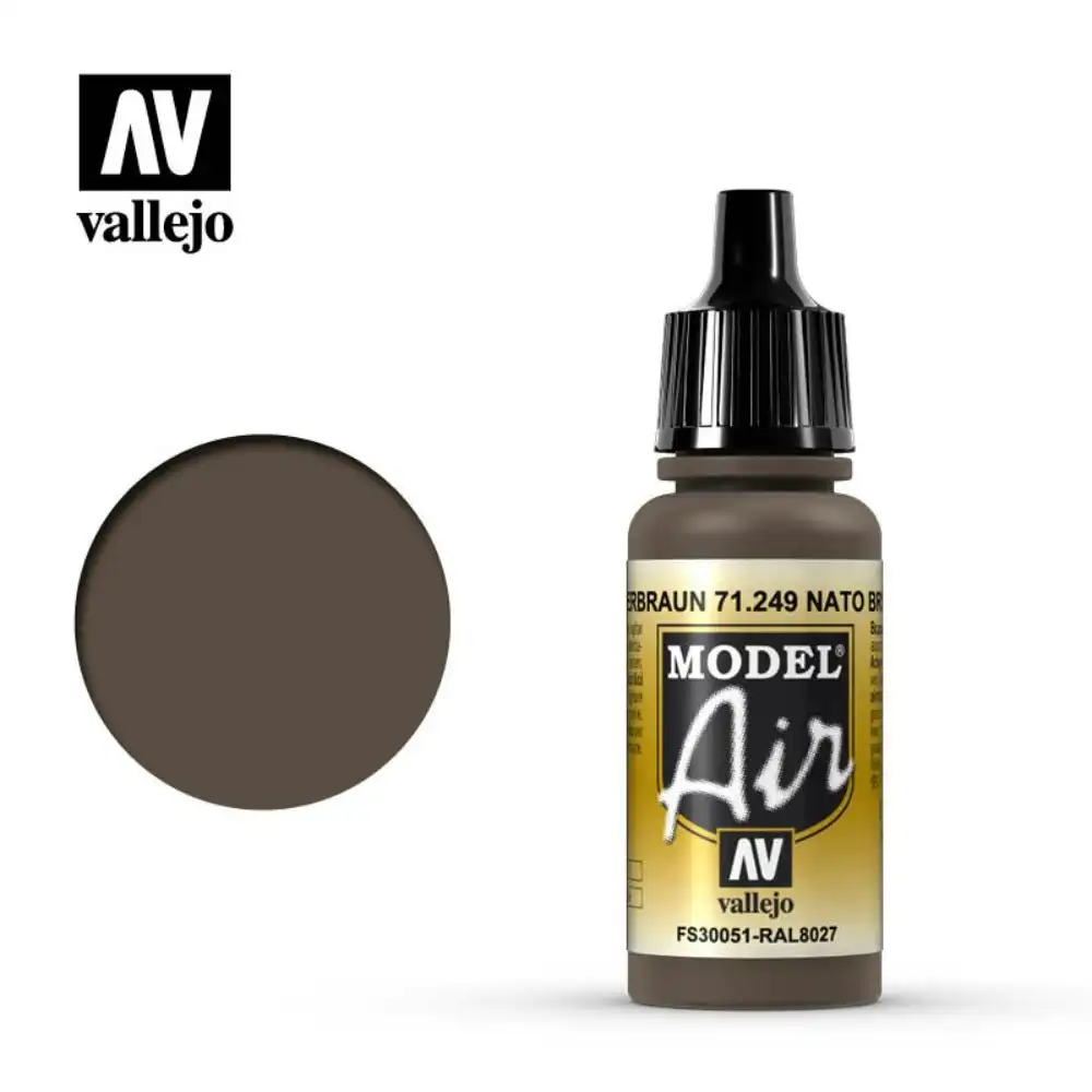 Vallejo Model Air - NATO Brown 17 ml