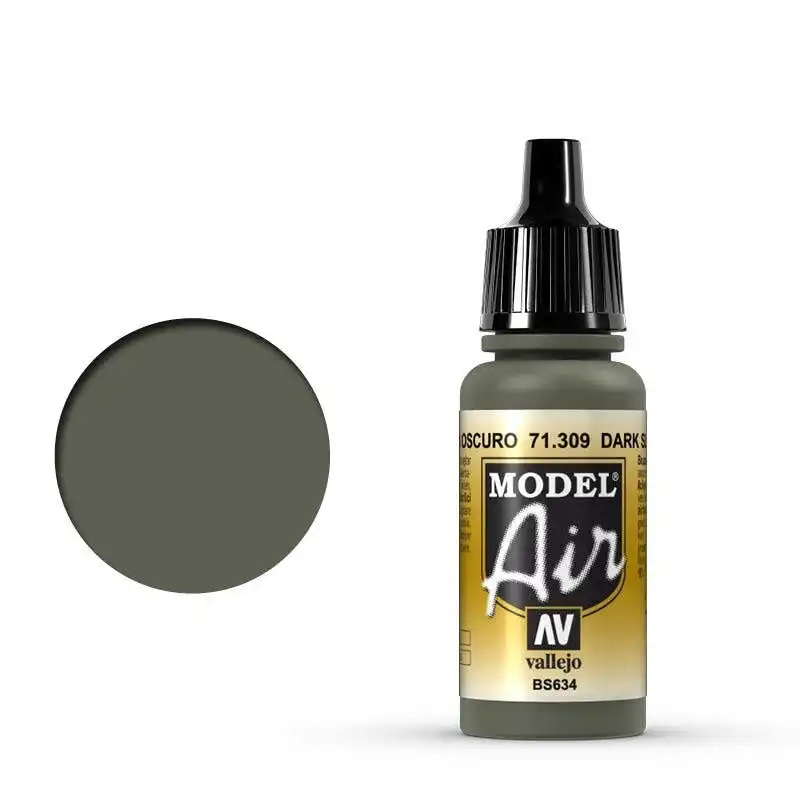 Vallejo Model Air - Dark Slate Grey 17 ml