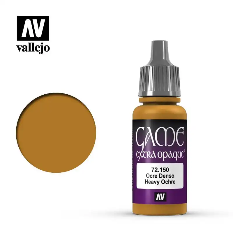 Vallejo Game Colour - Extra Opaque Heavy Ochre 17 ml