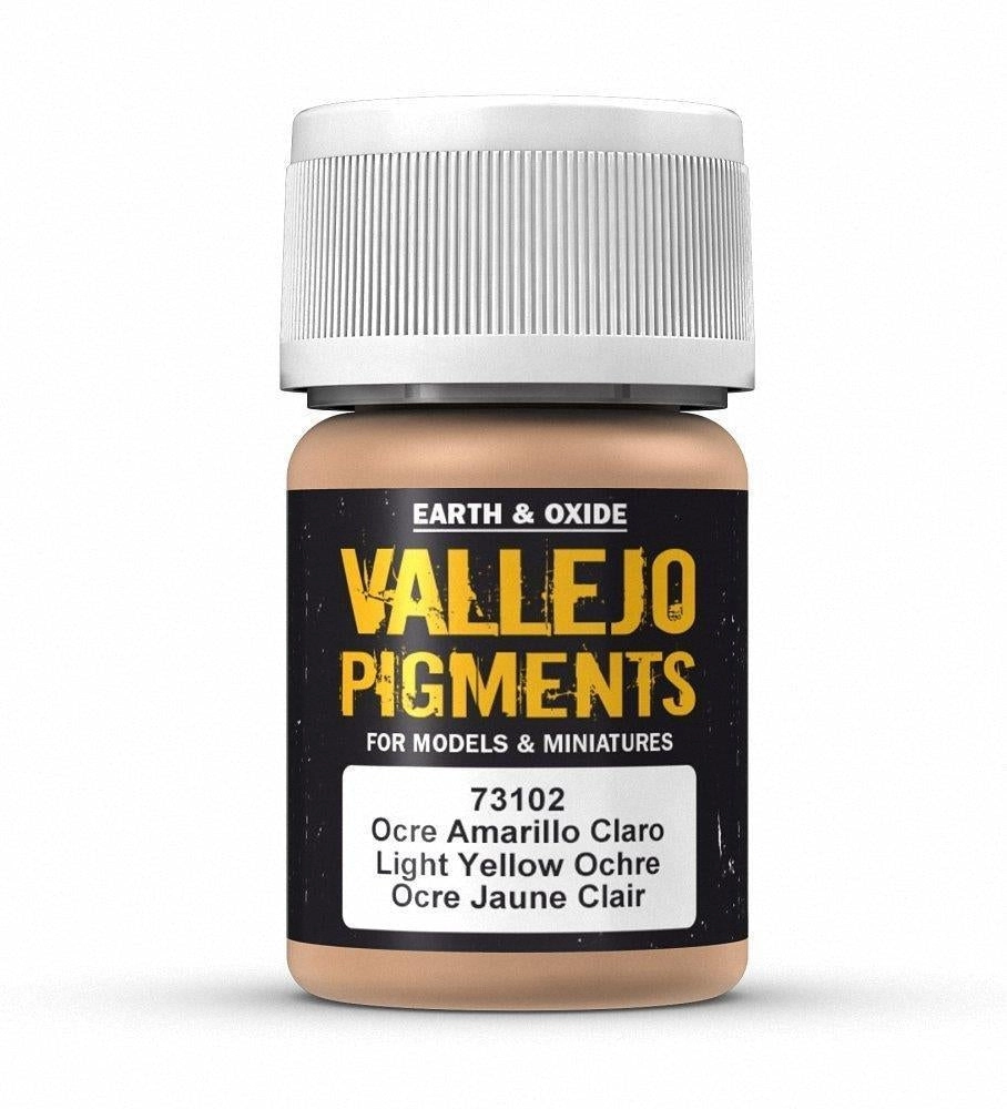 Vallejo Pigments - Light Yellow Ochre 30 ml