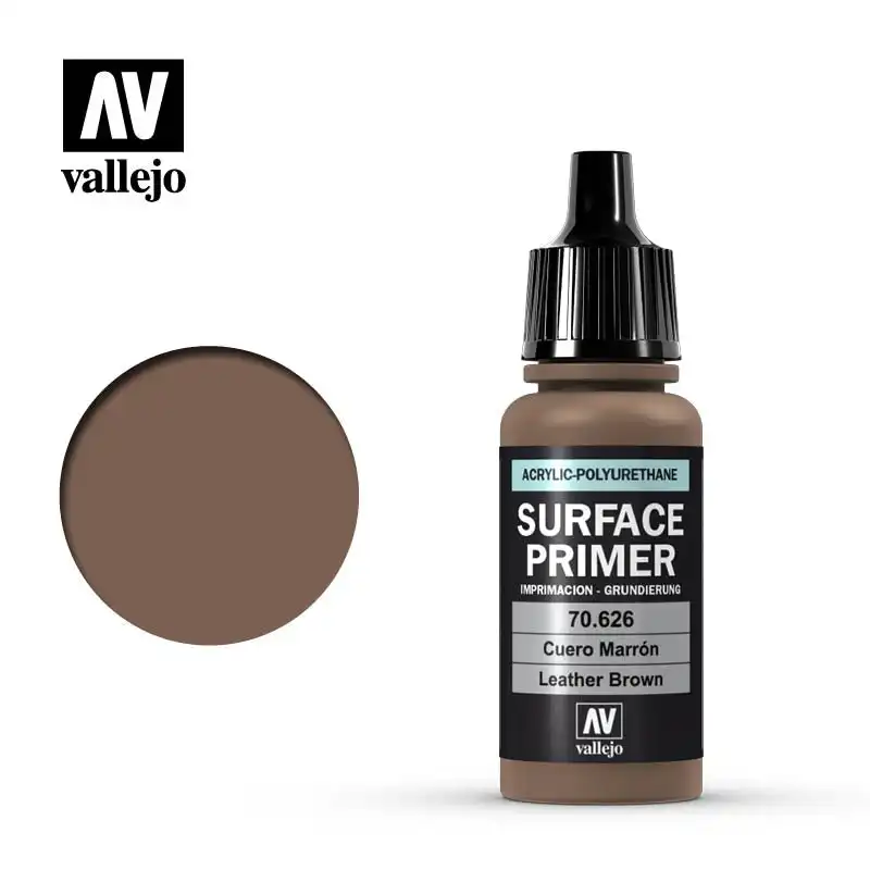 Vallejo Primer Leather Brown 17 ml