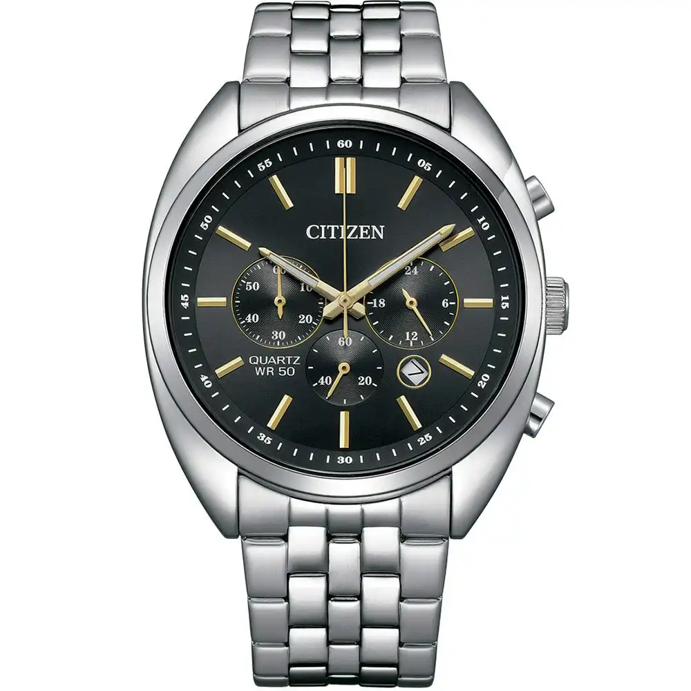 Citizen AN8210-56E Chronograph Stainless Steel Mens Watch EXCLUSIVE