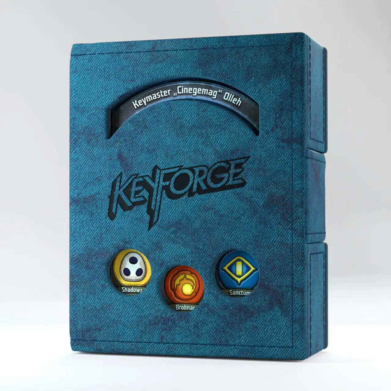 Keyforge Deck Book Blue