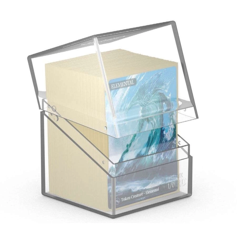 Ultimate Guard Boulder Deck Case 100+ Standard Size Clear Deck Box