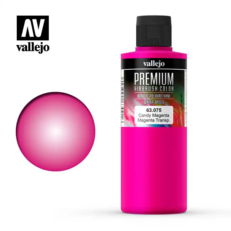 Vallejo Premium Colour - Candy Magenta 200ml
