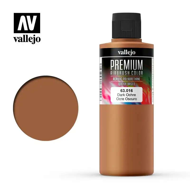 Vallejo Premium Colour - Dark Ochre 200ml