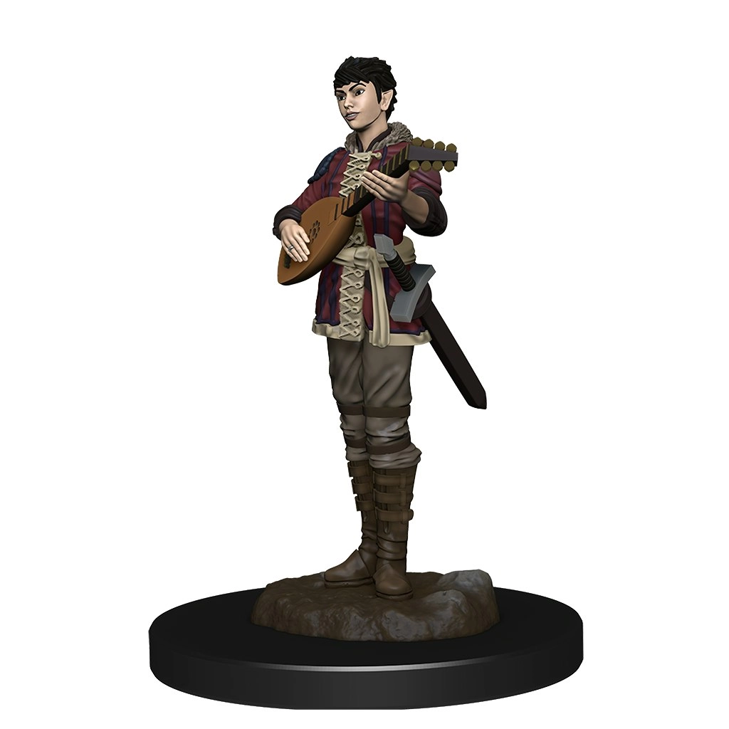 D&D Premium Painted Figures Half-Elf Bard Female