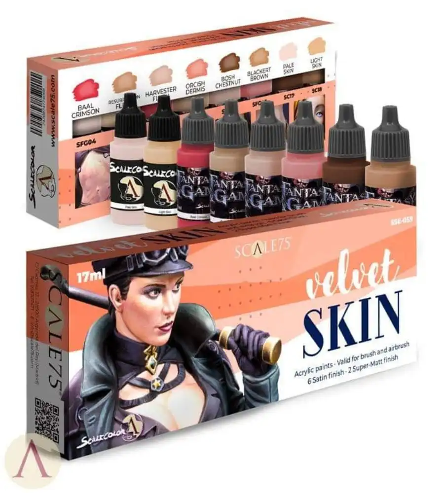 Scale 75 Scalecolor Velvet Skin Paint Set