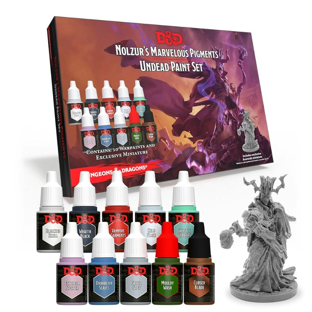 D&D Nolzurs Marvelous Pigments Undead Paint Set