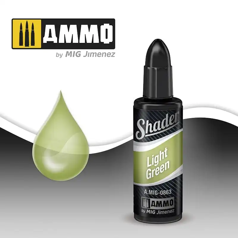 Ammo By Mig Shader Light Green 10ml