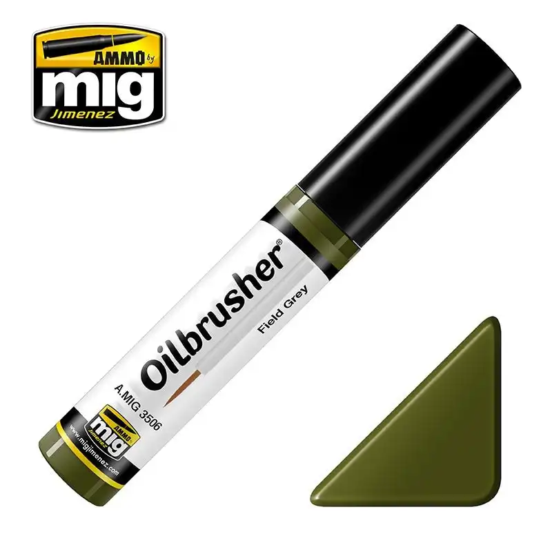 Ammo By Mig Oilbrusher Field Green