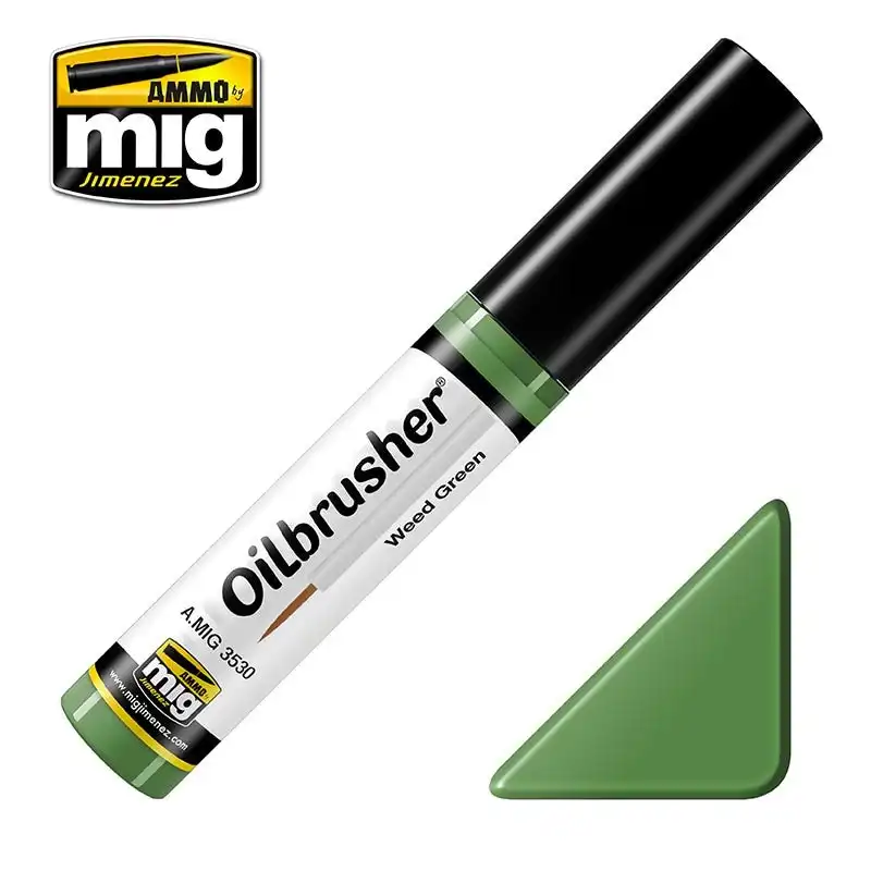 Ammo By Mig Oilbrusher Weed Green