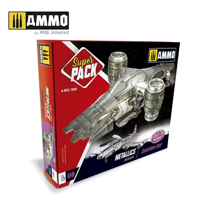 Ammo By Mig Super Pack Metallics